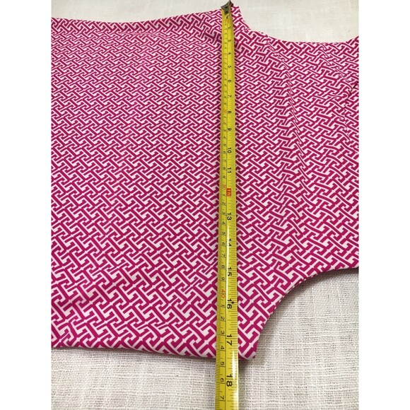 Jude Connally Dress Women's M Beth Pink Geo Print Sleeveless Jude Cloth - Picture 13 of 16